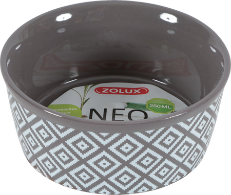 Zolux Miska gres dla gryzonia Neo szara 250ml