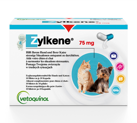 Vetoquinol Zylkene 75mg 10 tab.
