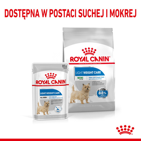 ROYAL CANIN Mini Light Care 8kg karma sucha dla psów dorosłych, ras małych tendencją do nadwagi