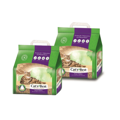 Cat's Best SMART PELLET NATURE GOLD 20l = 10L x 2 sztuki żwirek dla kota