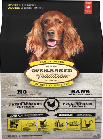 OBT Oven Baked Tradition Dog Food Adult with Chicken (z kurczakiem) 11,34kg