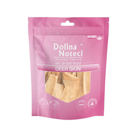 Dolina Noteci Natural Treats skóra jelenia 150g
