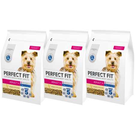 Perfect Fit Sucha Małe Rasy Kurczak 3x 2,6 kg