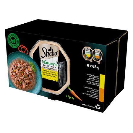 Sheba Nature's Collection Drobiowe 4x 8x85g