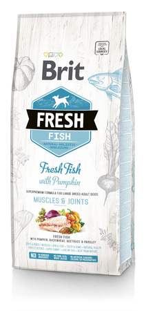 Brit Fresh Fish with Pumpkin Adult Large 2,5kg