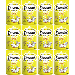 Dreamies z serem przysmaki dla kota 12x60g