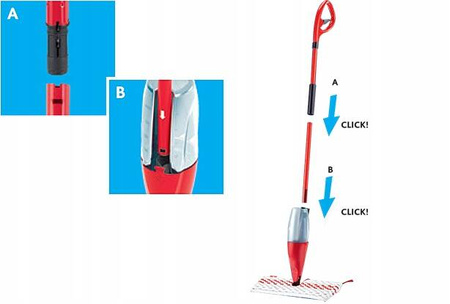 Vileda 1-2 Spray Max Box Mop ze spryskiwaczem