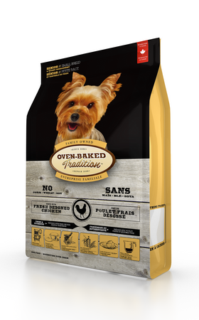OBT Oven Baked Tradition Dog Food Senior Small Breed with Chicken (z kurczakiem) 2,27kg