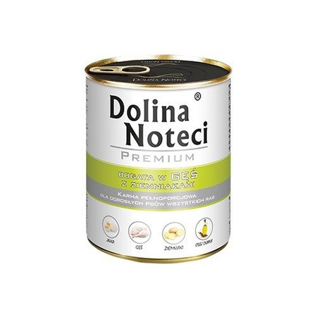 Dolina Noteci GĘŚ z ZIEMNIAKAMI 800g