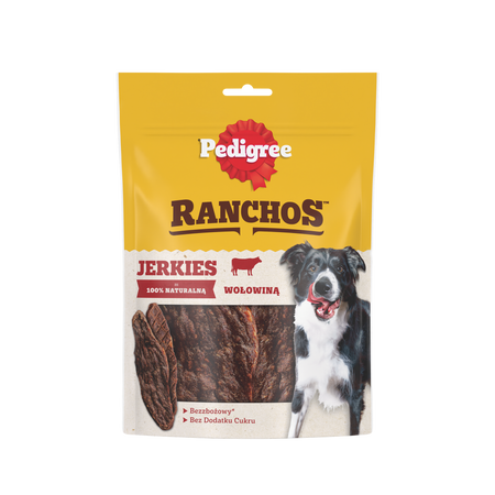 Pedigree Ranchos Jerkies z wołowiną 7x 70g