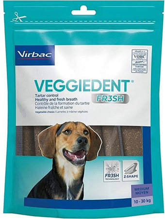 Virbac Veggiedent Fresh Gryzak M