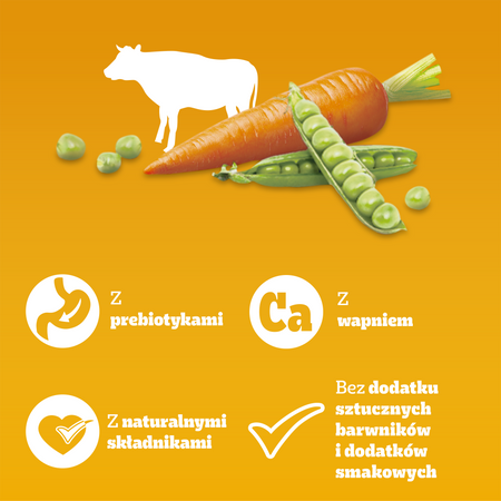 Pedigree Junior z wołowiną 2,6 kg