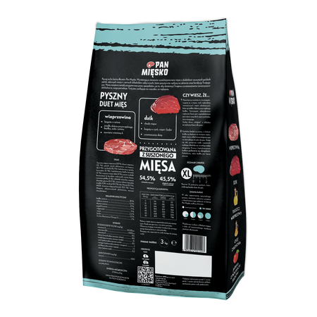 Pan Mięsko Wieprzowina z dzikiem XL 3kg