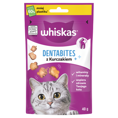 Whiskas Dentabites dentystyczny przysmak 12x 40g