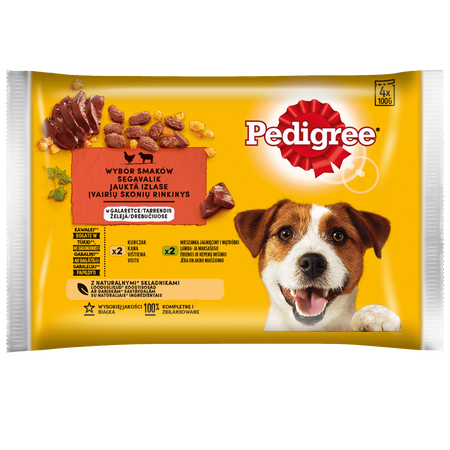 Pedigree Mix smaków w galaretce 4x 100g
