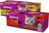 WHISKAS Adult saszetka 2x40x85g Mix Smaków 3 - mokra karma pełnoporcjowa dla dorosłych kotów