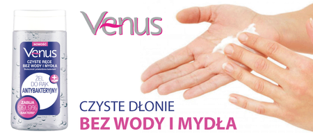 VENUS ŻEL ANTYBAKTERYJNY DO RĄK 100ML + PEDIGREE DENTASTIX 77 G x 8 sztuk