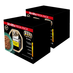 Sheba Drób Kurczak Indyk w sosie 2x 32x 85g