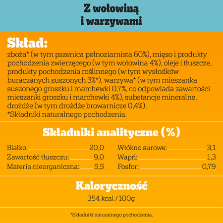 Pedigree Adult PN z wołowiną i warzywami 12 kg