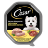 CESAR tacka 14x150g – mokra karma pełnoporcjowa dla dorosłych psów, teryna z delikatnym kurczakiem i indykiem 