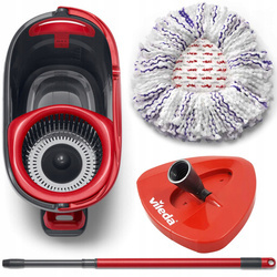 Vileda Turbo 3in1 Zestaw mop obrotowy