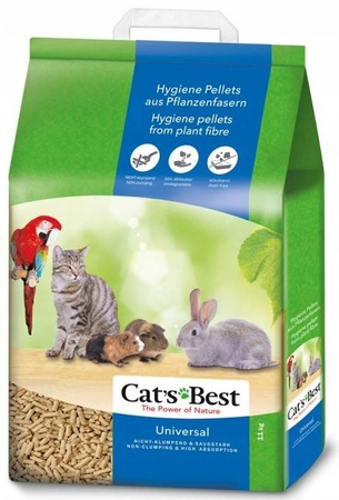 CAT'S BEST UNIVERSAL 20L PELLET DLA GRYZONI KRÓLIK