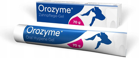 Orozyme oral hygiene gel - enzymatyczna pasta do zębów dla psa i kota w tubce 70 gr