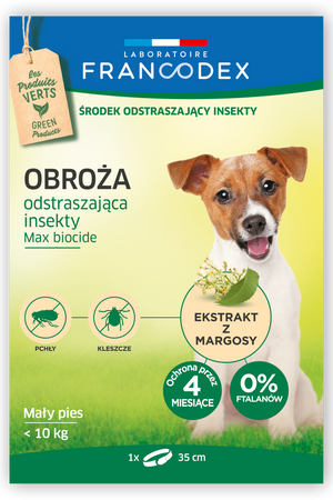 FRANCODEX Obroża dla małych psów do 10 kg