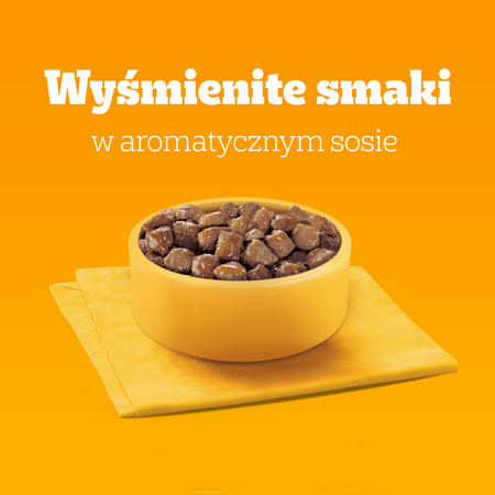 Pedigree Adult Vitality+ mix smaków z warzywami w sosie 4x 85g