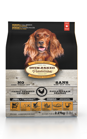 OBT Oven Baked Tradition Dog Food Senior with Chicken (z kurczakiem) 11,34kg