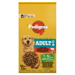 Pedigree Adult z wołowiną i warzywami 12 kg