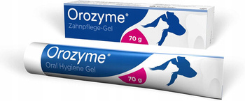 Orozyme oral hygiene gel - enzymatyczna pasta do zębów dla psa i kota w tubce 70 gr