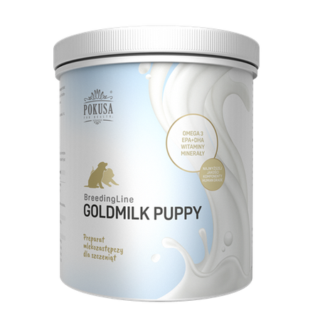 Pokusa BreedingLine GOLDMilk Puppy Mleko dla szczeniąt 1000g