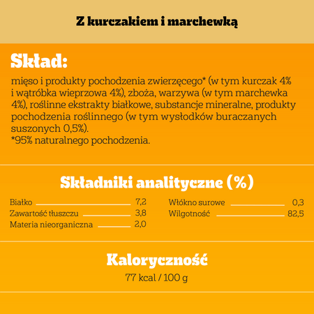 Pedigree kurczak marchew w galaretce 1200g