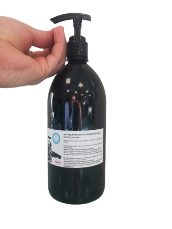 Płyn Antybakteryjny do rąk bez użycia wody 1000ml z pompką