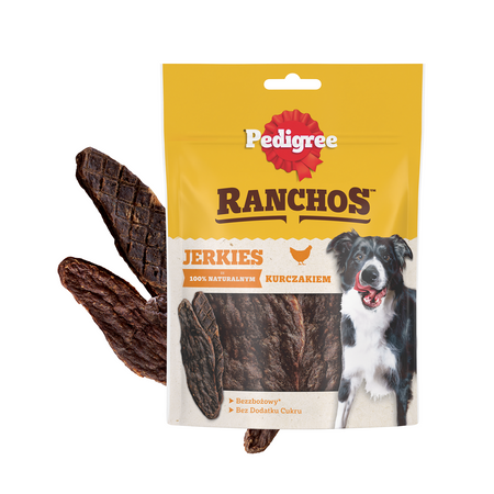 Pedigree Ranchos Jerkies z kurczakiem 7x 70g