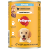 PEDIGREE Junior puszka 400g – mokra, pełnoporcjowa karma dla szczeniąt, z kurczakiem w galaretce