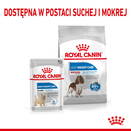 ROYAL CANIN Medium Light Care 3kg karma sucha dla psów dorosłych, ras średnich tendencją do nadwagi