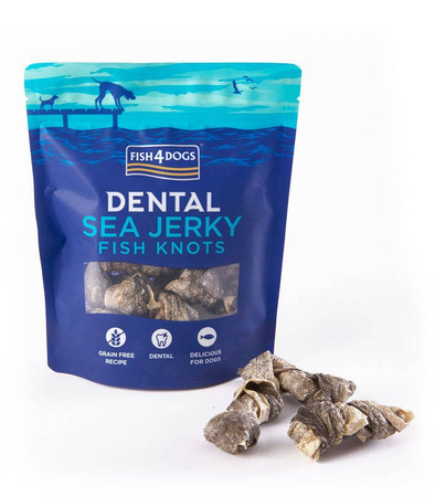 Fish4Dogs Przysmak Sea Jerky Fish Konts 100g