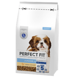 Perfect Fit™ Junior <1 6 kg – sucha karma pełnoporcjowa dla szczeniąt małych ras, bogata w kurczaka