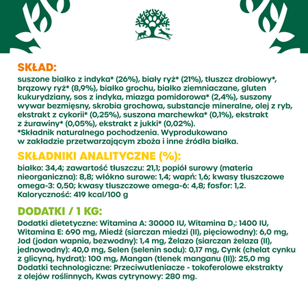 James Wellbeloved Kitten 1,5 kg – sucha karma pełnoporcjowa dla kociąt <12 miesięcy, bogata w indyka i ryż