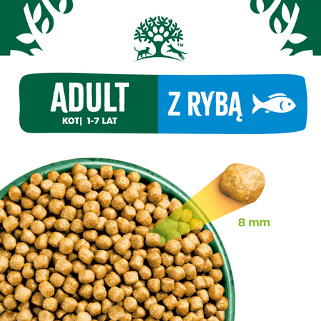 James Wellbeloved Adult 4 kg – sucha karma pełnoporcjowa dla dorosłych kotów 1-7 lat, bogata w rybę