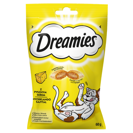 DREAMIES 60g - przysmak dla kota z pysznym serem