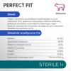 Perfect Fit™ Sterile 1+ 750 g – sucha karma pełnoporcjowa dla dorosłych kotów, bogata w wołowinę