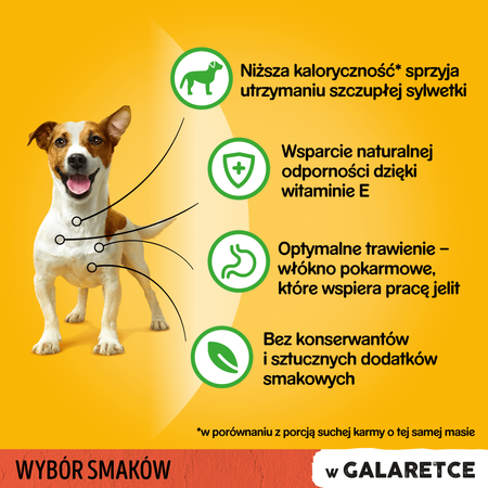 Pedigree Mix smaków w galaretce 4x 100g