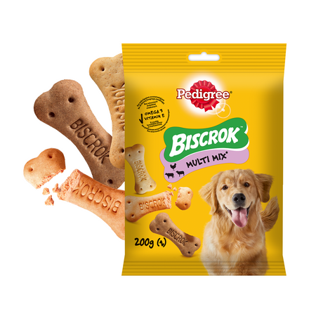 PEDIGREE Biscrok 200g - ciasteczka dla psów w kształcie kostek