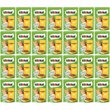 Kitekat kurczak w sosie 28x 85g