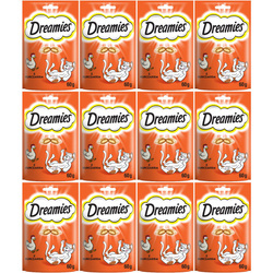Dreamies z kurczakiem przysmaki dla kota 12x 60g