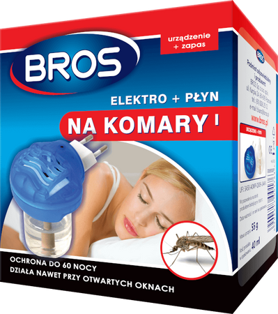 BROS elektromufikator na muchy, mrówki i komary 3w1
