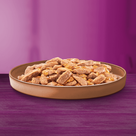 WHISKAS Adult puszka 400 g - mokra karma pełnoporcjowa dla dorosłych kotów, kawałki z kaczką w galaretce